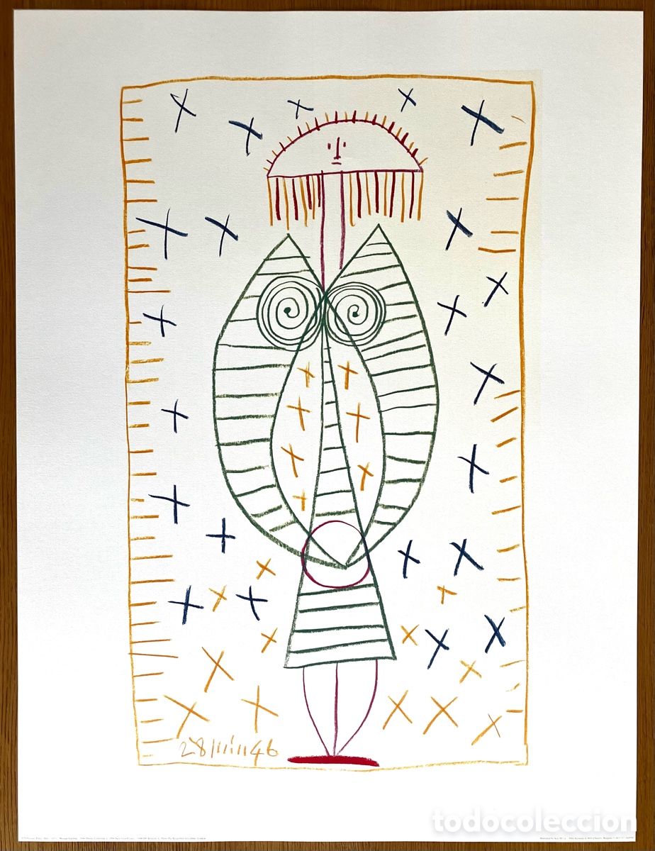 Otros objetos de arte: L&aacute;mina bonita de Picasso