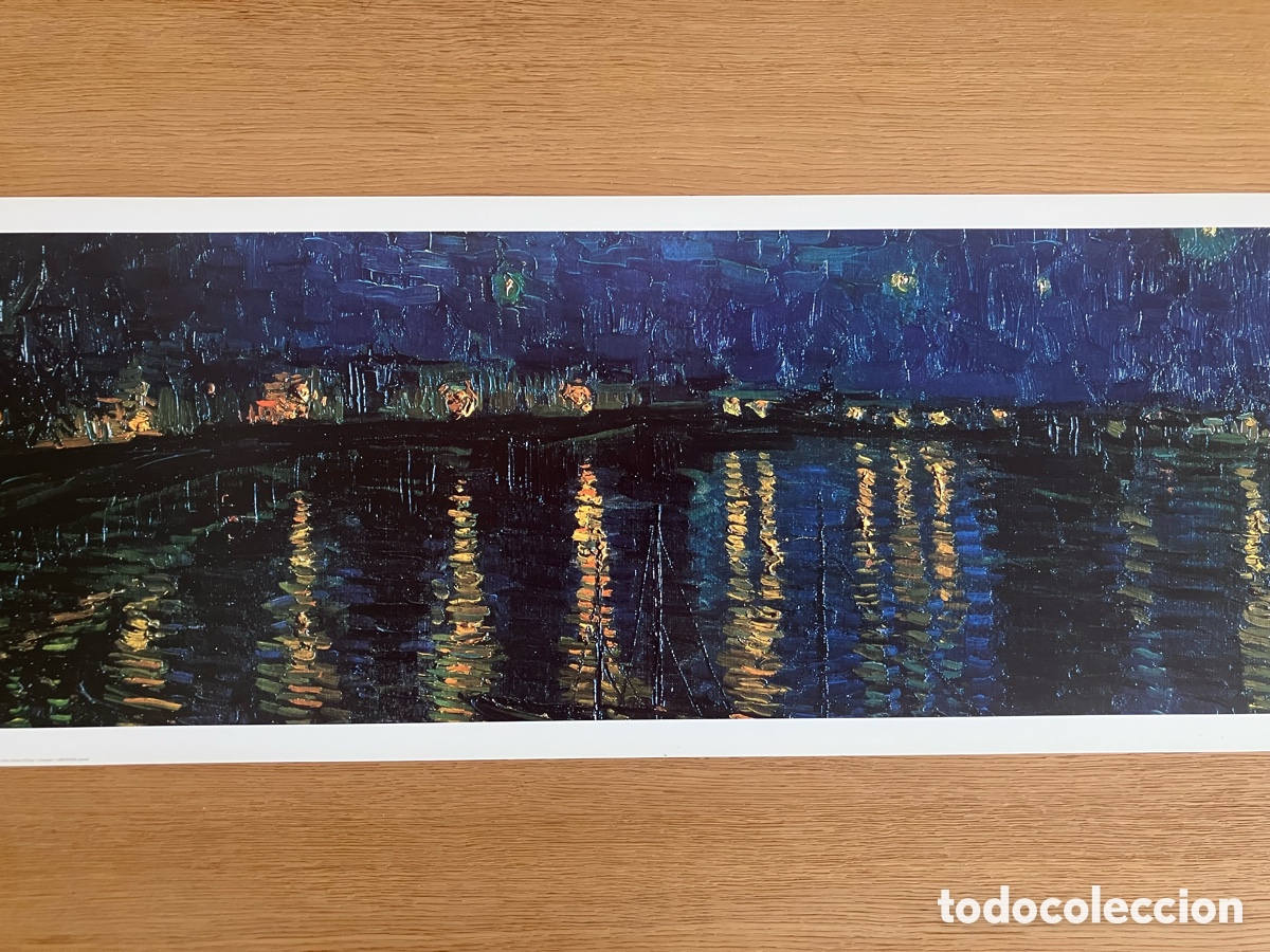 Otros objetos de arte: L&aacute;mna extra larga Van Gogh - Foto 2