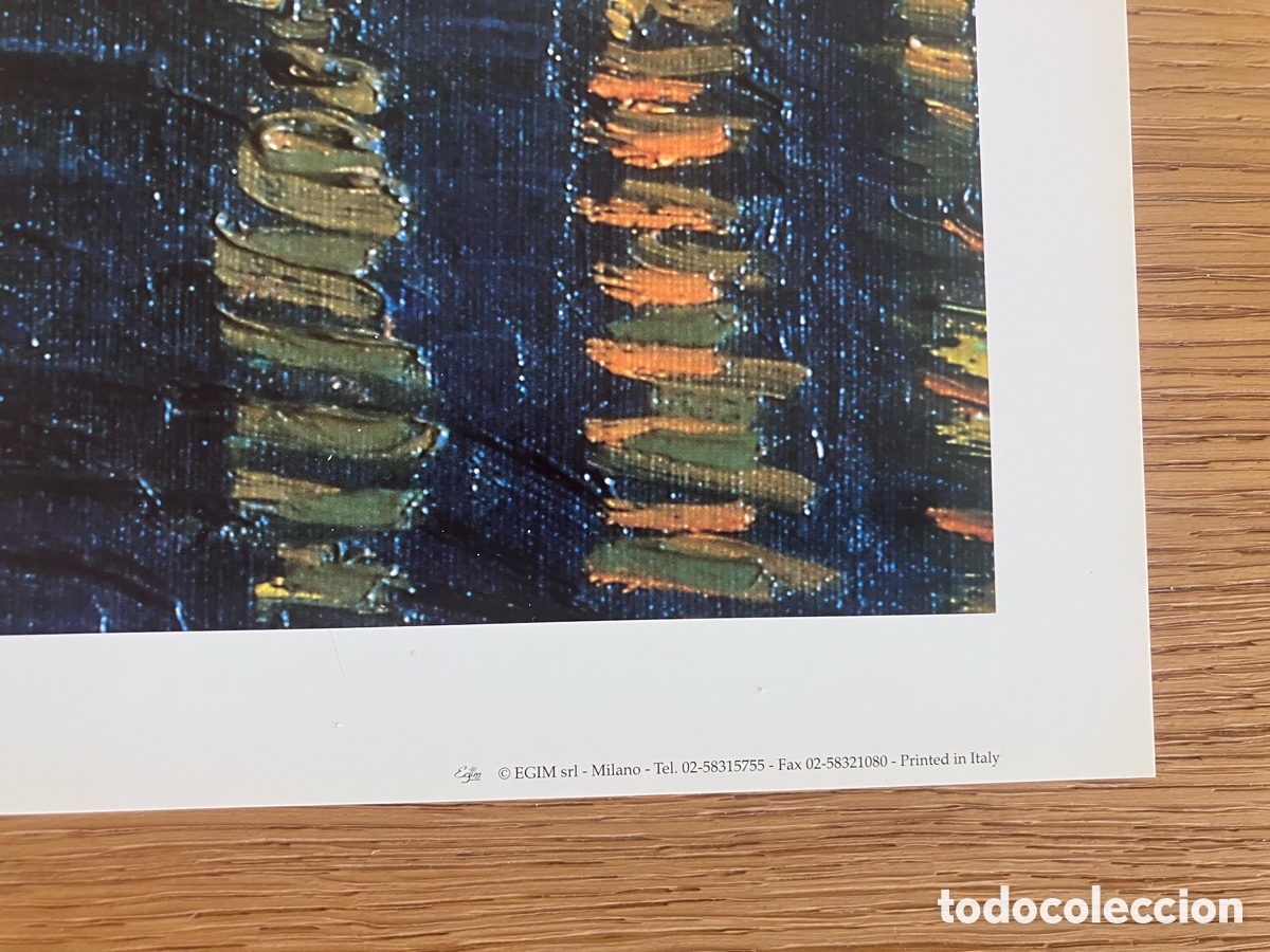 Otros objetos de arte: L&aacute;mna extra larga Van Gogh - Foto 5