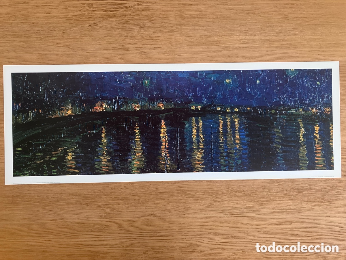 Otros objetos de arte: L&aacute;mna extra larga Van Gogh