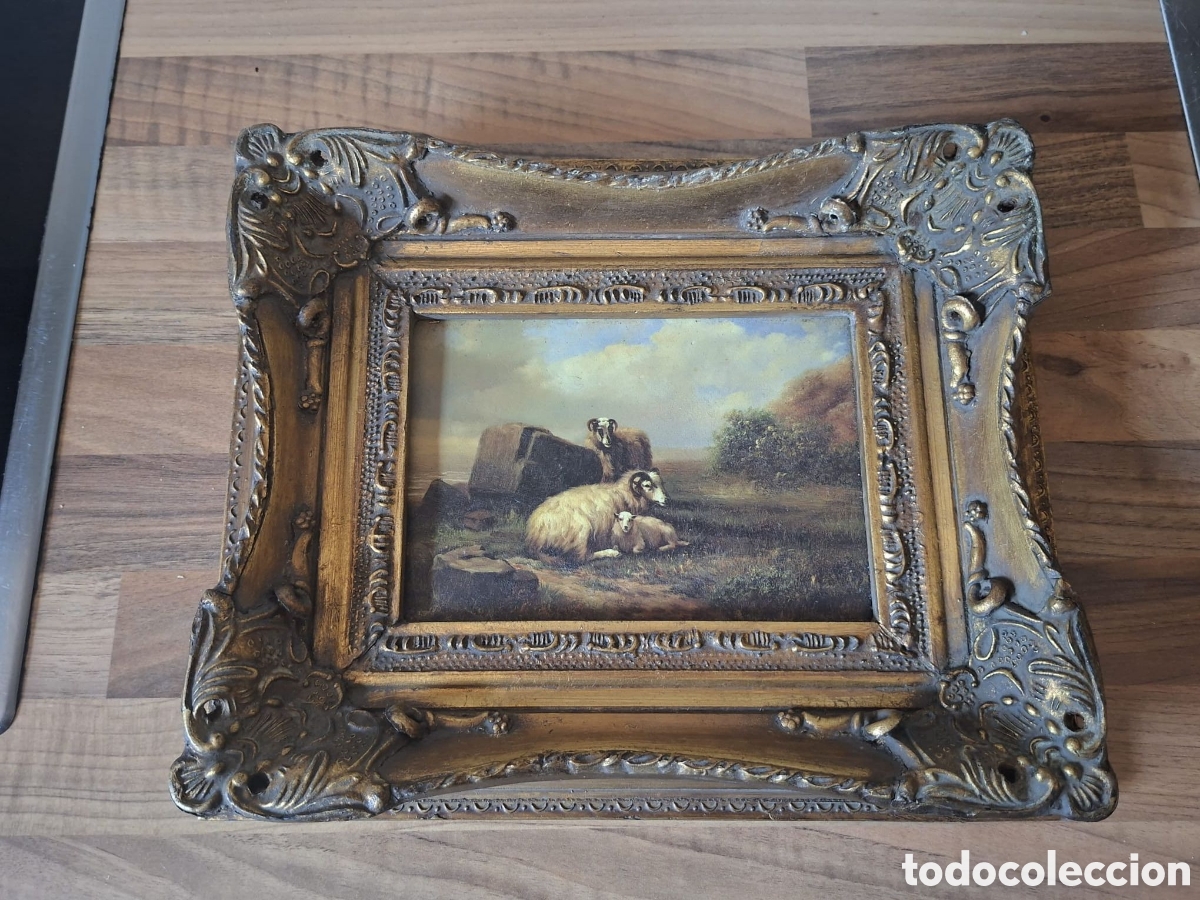 Otros objetos de arte: Cuadro decorativo ingl&eacute;s antiguo Carvers & Gilders &ndash; England