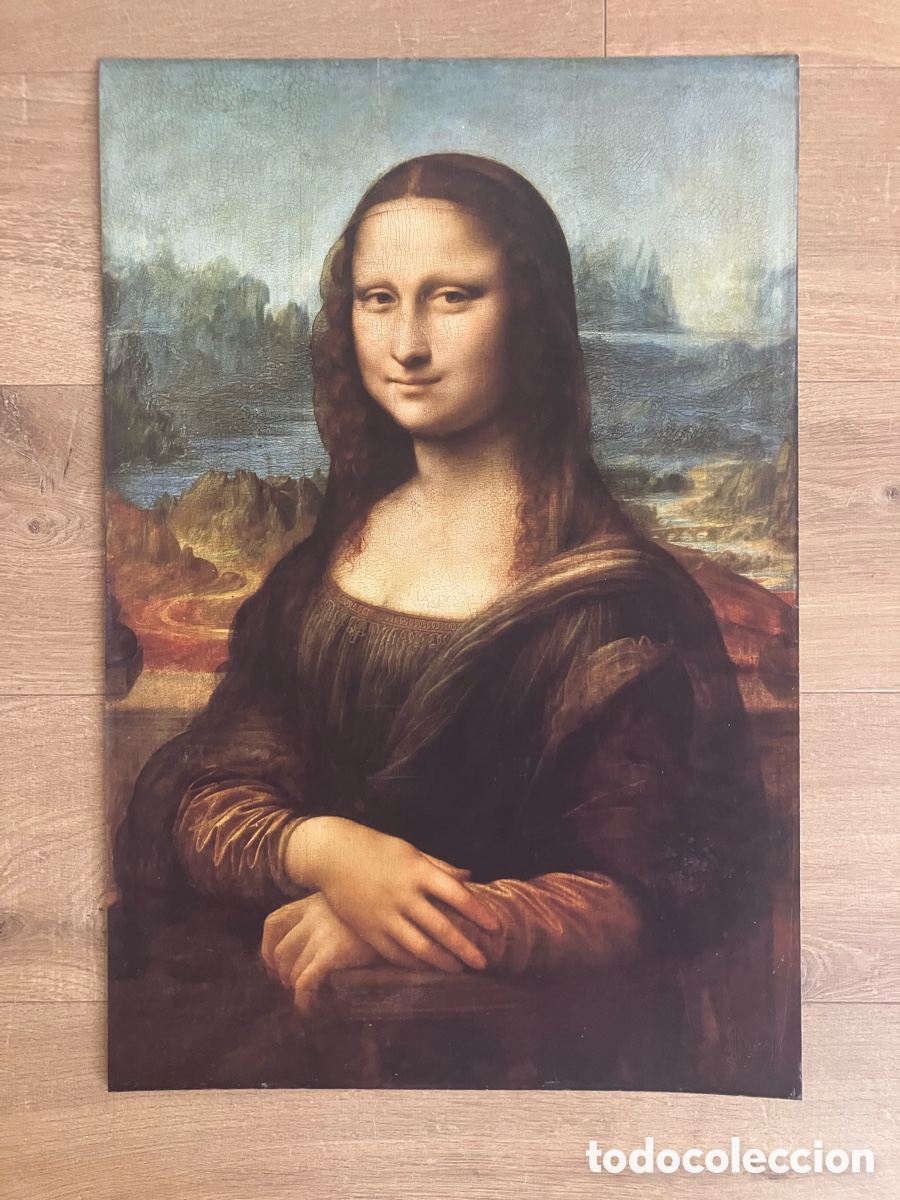 Otros objetos de arte: L&aacute;mina de la Mona Lisa