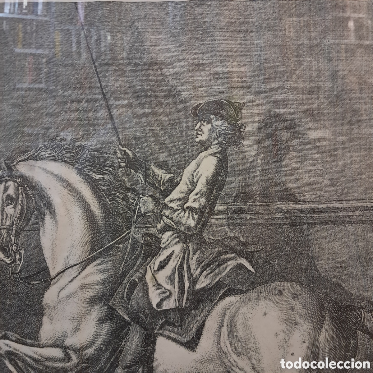 Otros objetos de arte: Tres cuadros con grabados de caballos - Foto 10