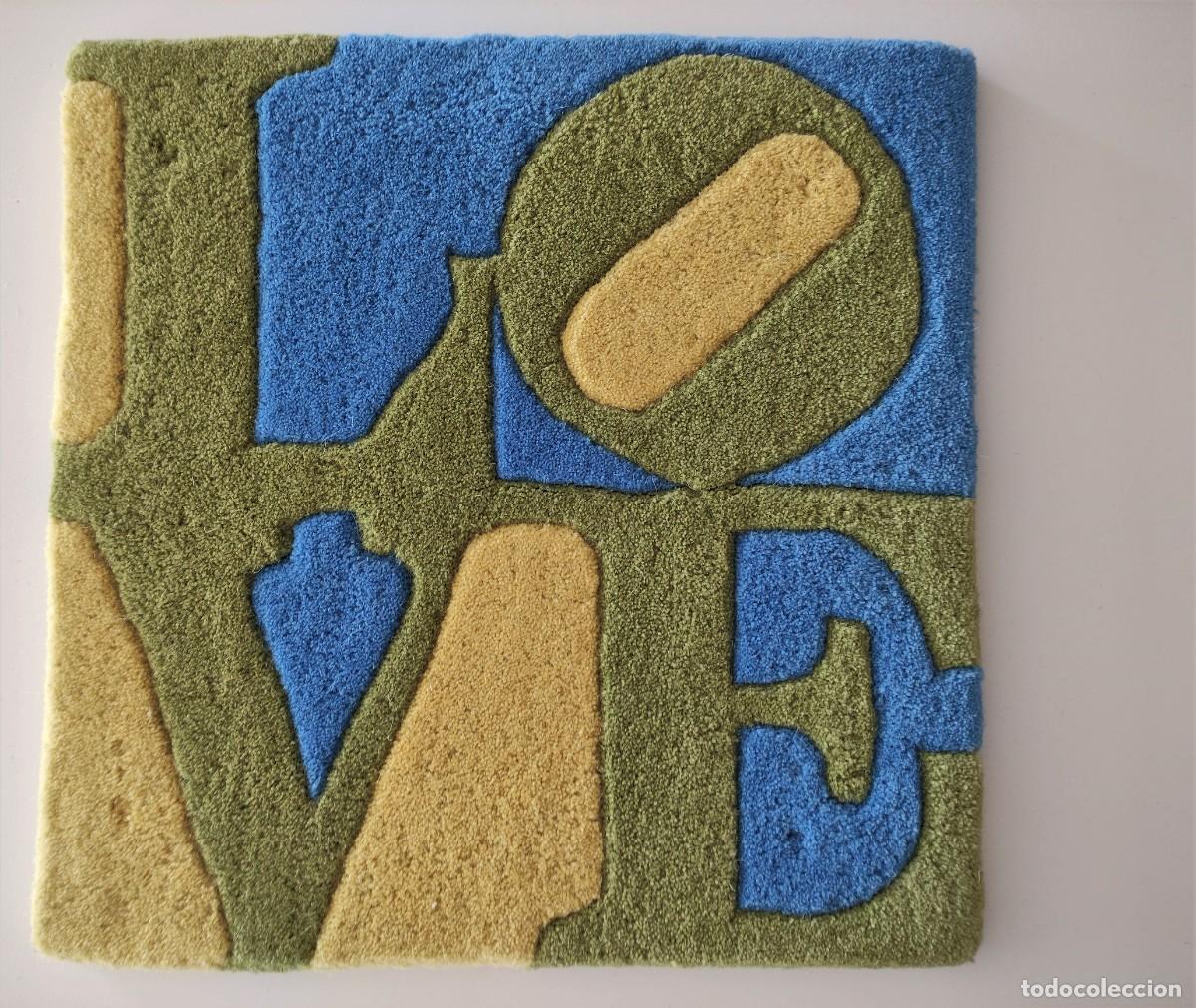 Otros objetos de arte: Tapiz Mural Robert Indiana &ndash; &rdquo;Spring Love&rdquo; 2006 (Edici&oacute;n Limitada 9/100)