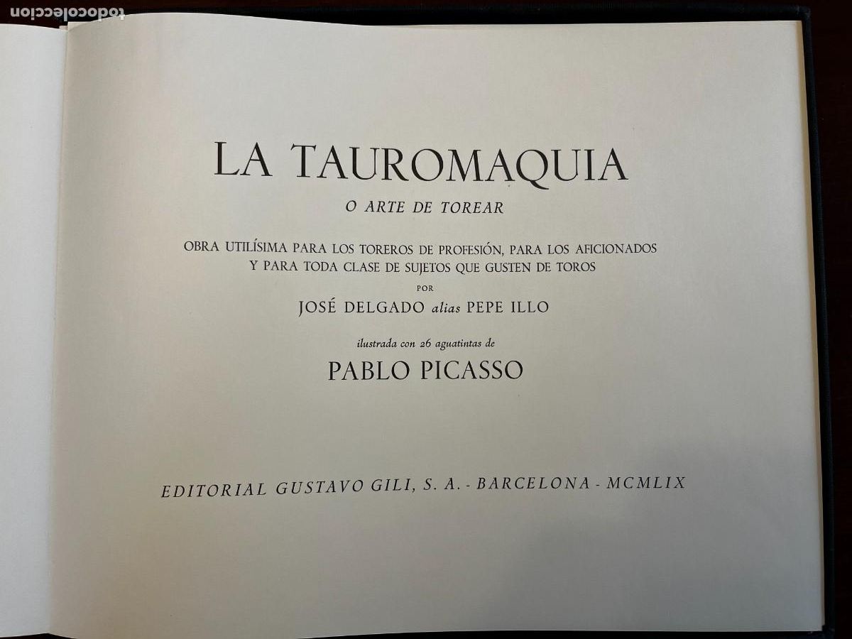 Otros objetos de arte: Pablo Picasso. La Tauromaquia - Foto 3