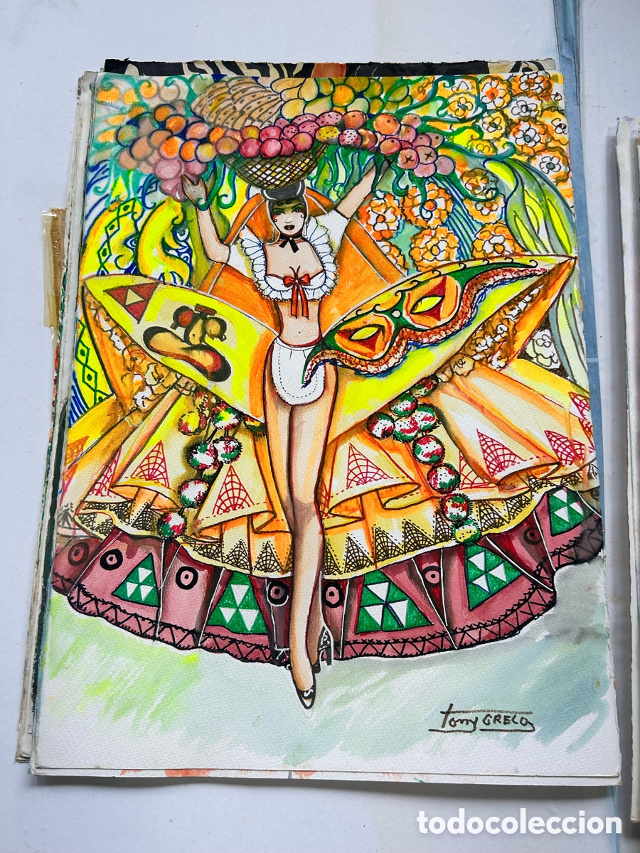 Otros objetos de arte: Colecci&oacute;n de 60 obras originales de Tony Greco - Foto 13