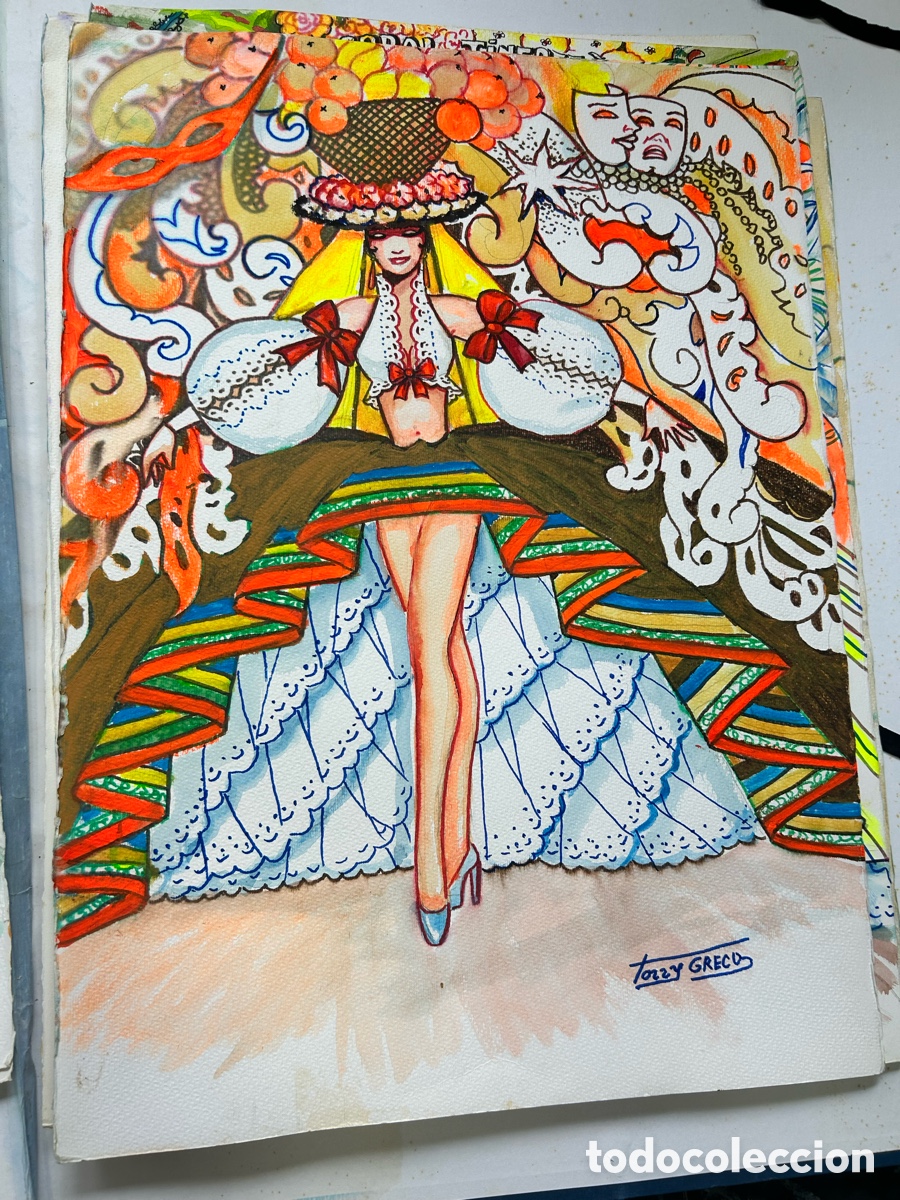 Otros objetos de arte: Colecci&oacute;n de 60 obras originales de Tony Greco - Foto 14