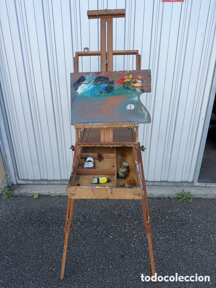 Otros objetos de arte: Caballete de pintor profesional TAKER