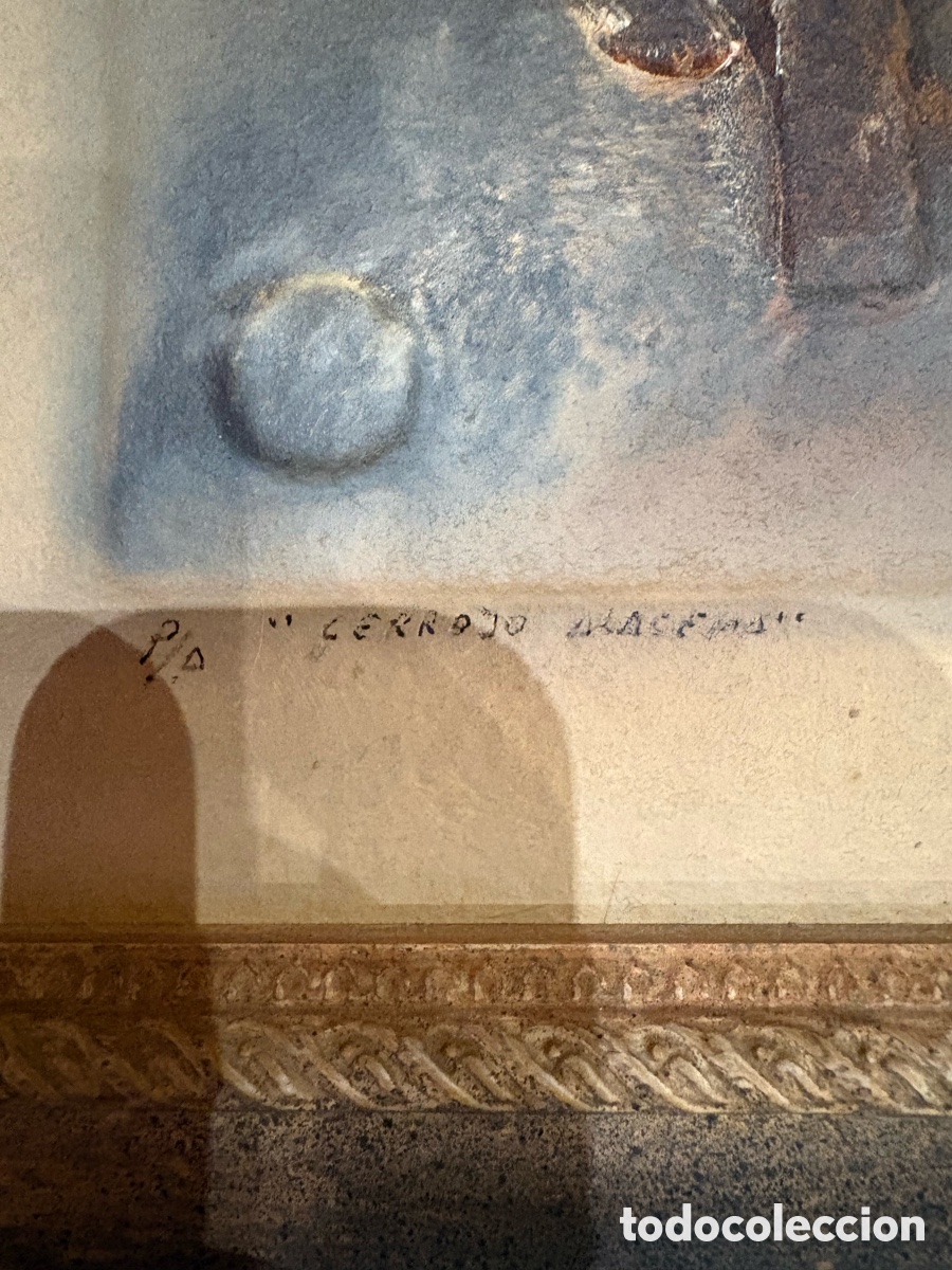 Otros objetos de arte: Cuadro colecci&oacute;n cerrojosde Alfonso Redondo Luque - Foto 3