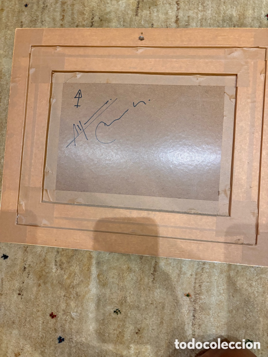 Otros objetos de arte: Cuadro colecci&oacute;n cerrojosde Alfonso Redondo Luque - Foto 5