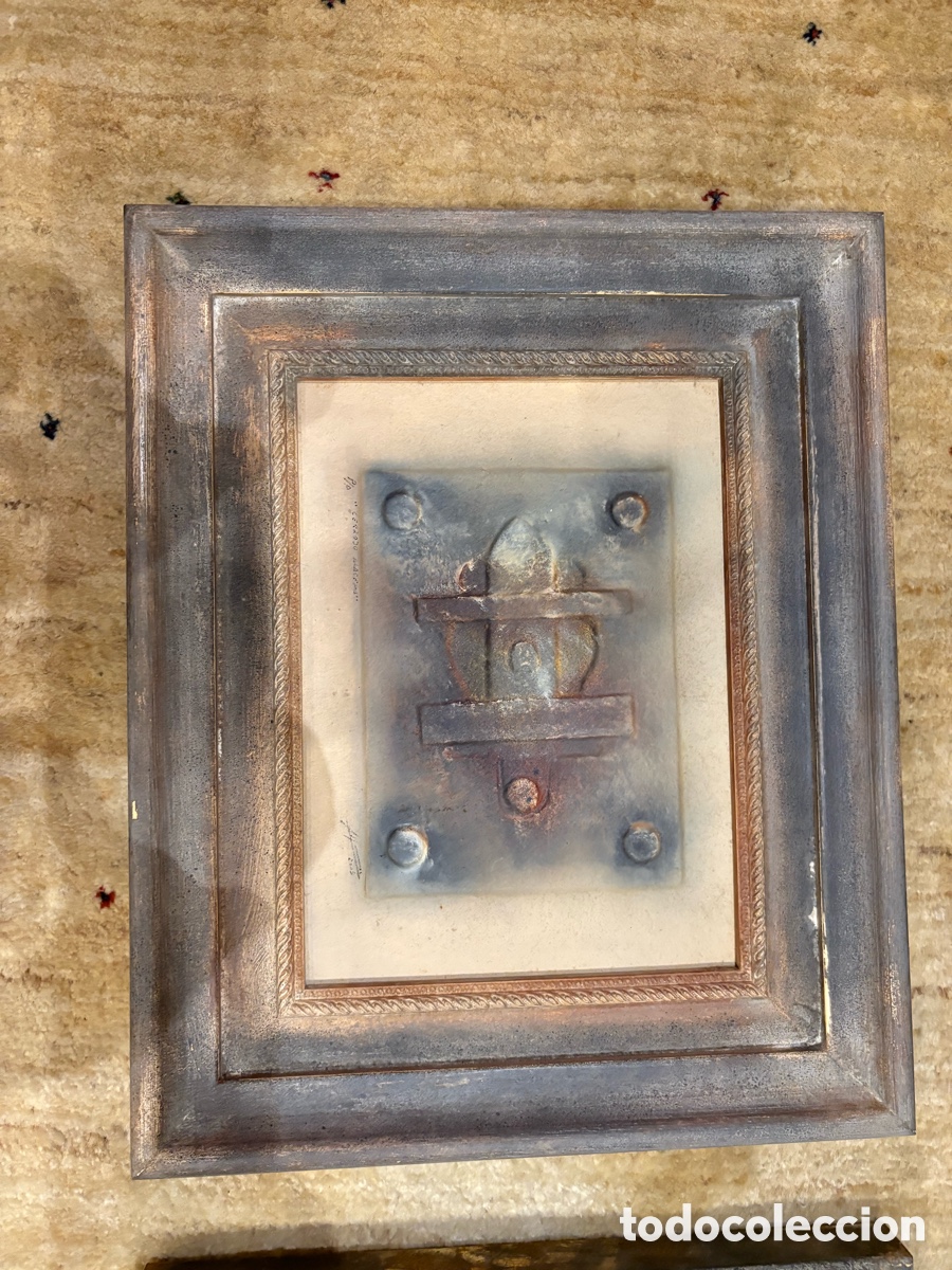 Otros objetos de arte: Cuadro colecci&oacute;n cerrojosde Alfonso Redondo Luque