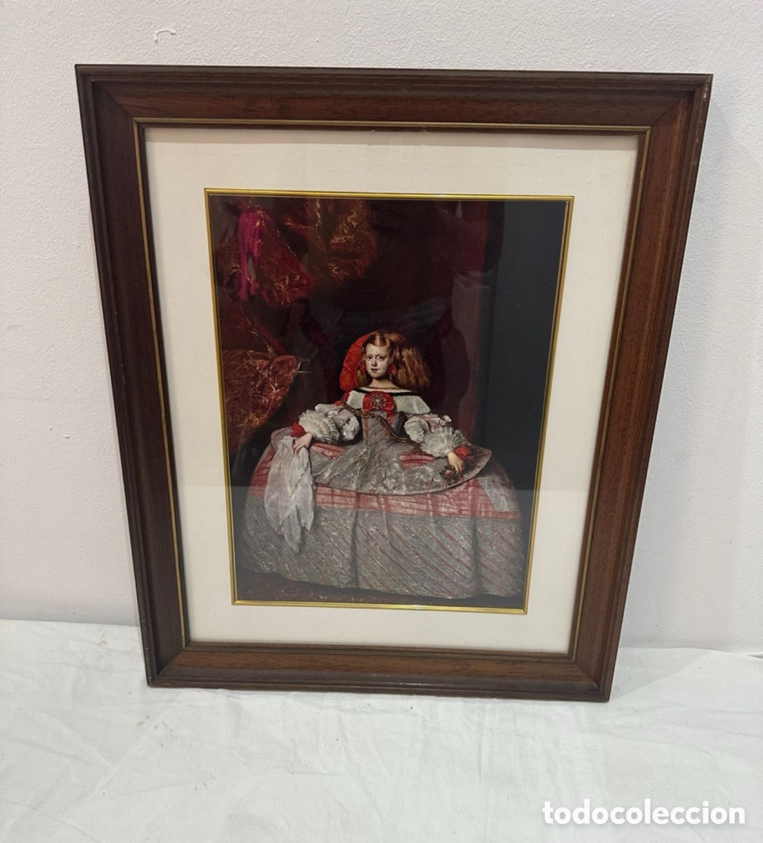 Otros objetos de arte: Infanta Margarita &ndash; Diego Vel&aacute;zquez &ndash; Bajo cristal