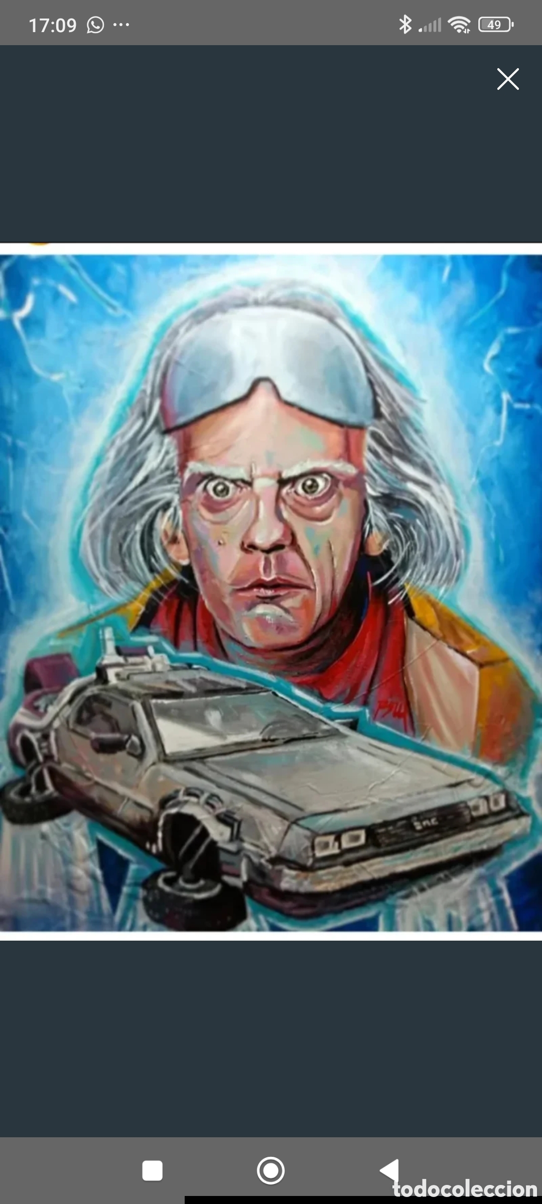 Otros objetos de arte: Delorean Y Doc E.Brown