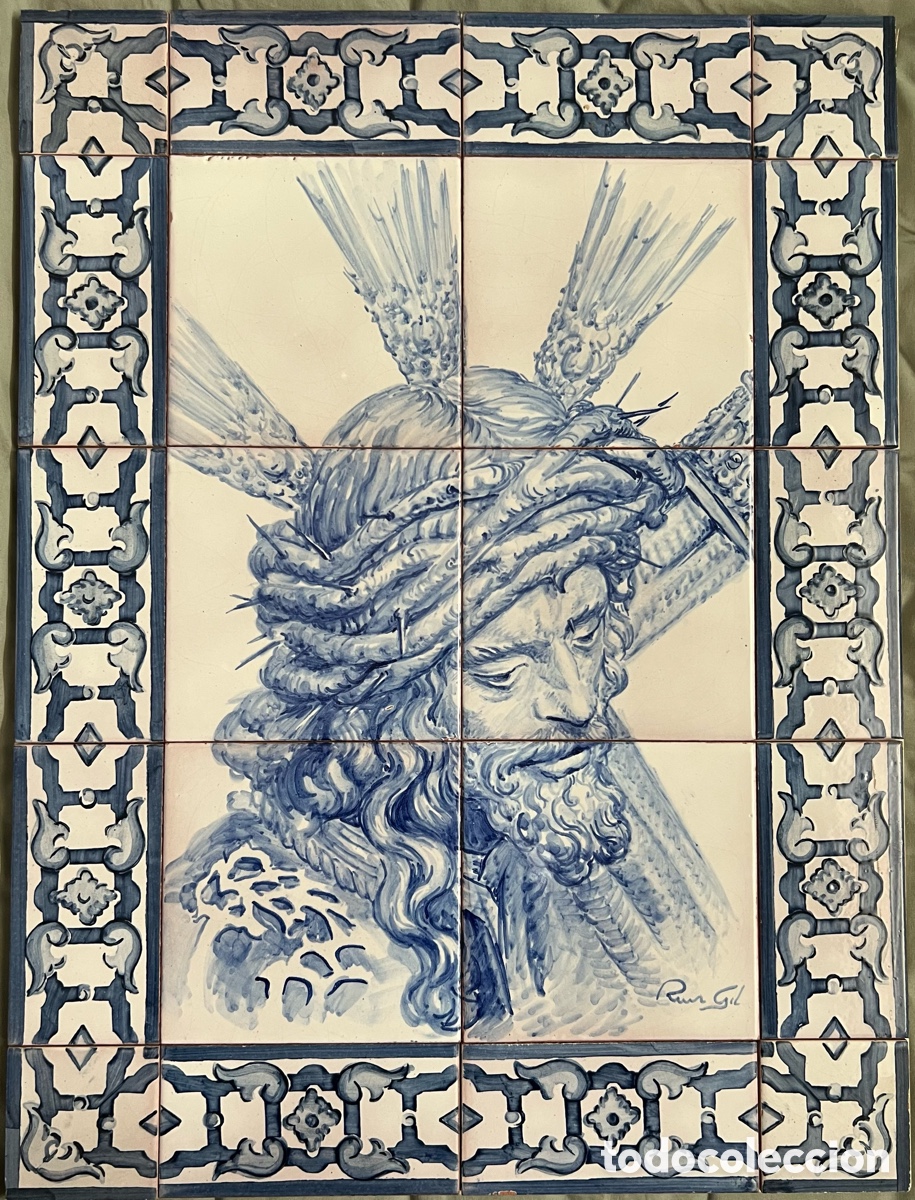 Otros objetos de arte: Azulejo Se&ntilde;or del Gran Poder