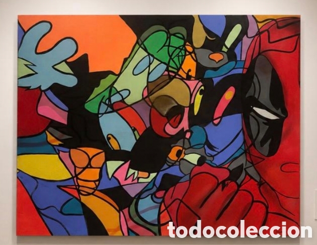 Otros objetos de arte: Deadpool y personajes