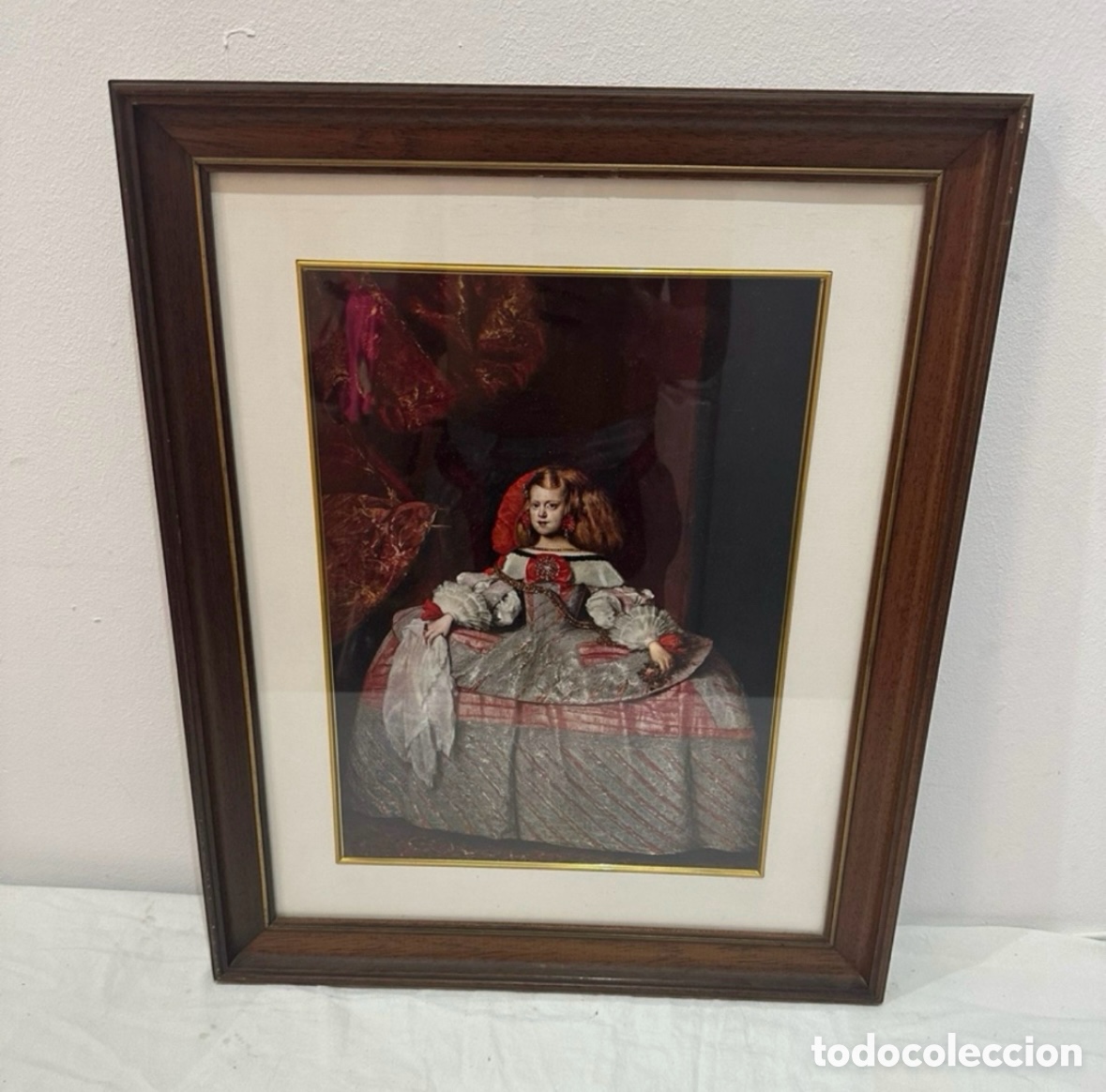 Otros objetos de arte: Infanta Margarita - Diego Vel&aacute;zquez - Bajo cristal