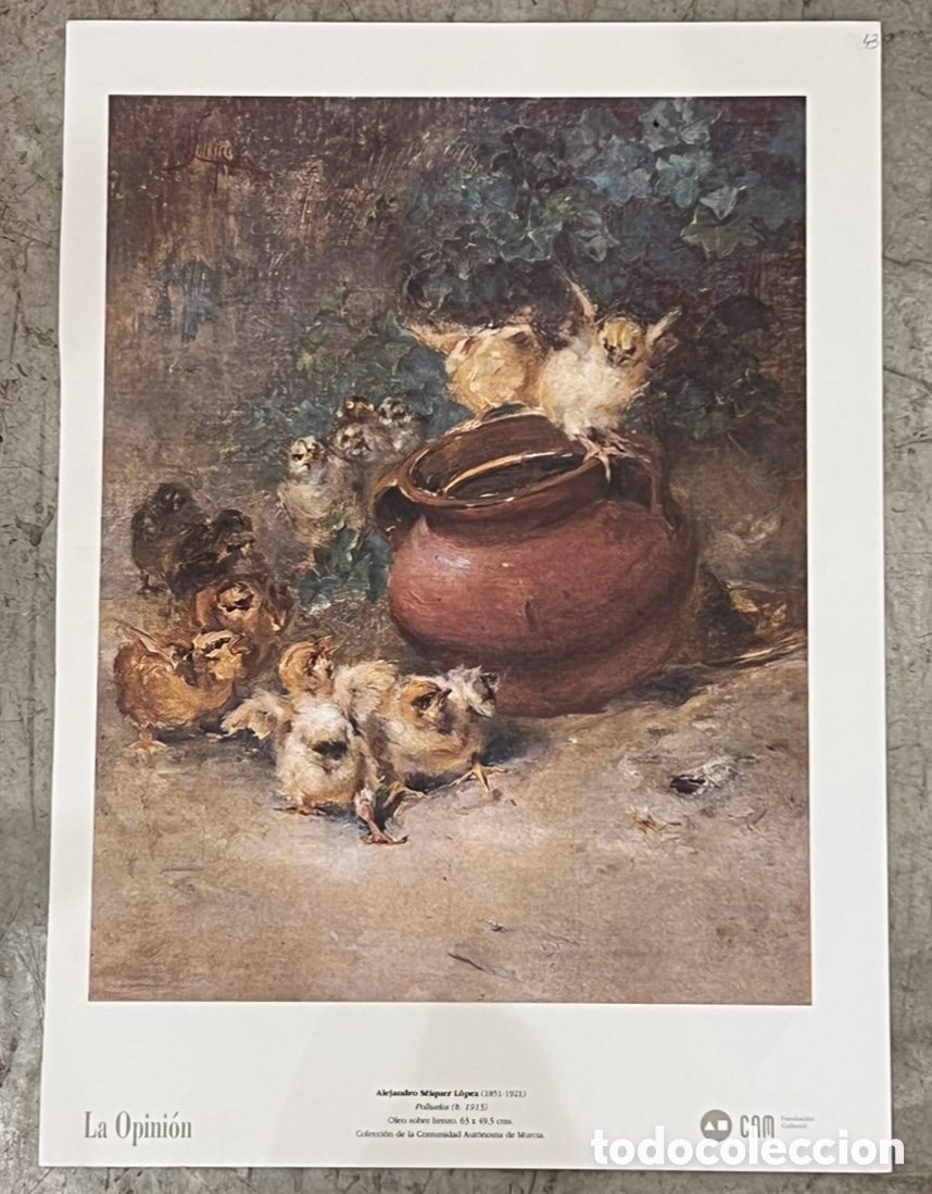 Otros objetos de arte: Alejandro Seiquer L&oacute;pez. &ldquo;Polluelos&rdquo;. CAM. 1995.