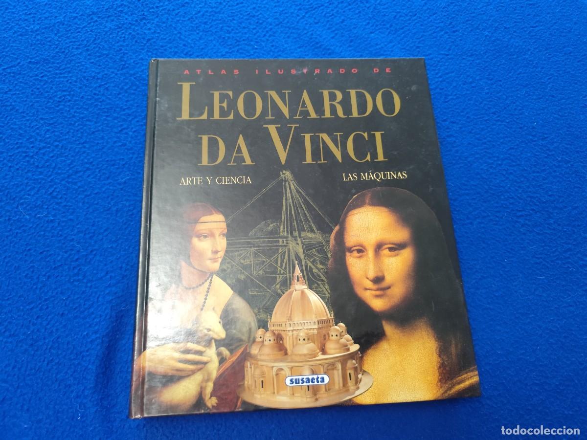 Otros objetos de arte: Atlas Ilustrado de Leonardo da Vinci Arte y Ciencia Las M&aacute;quinas Ed Susaeta