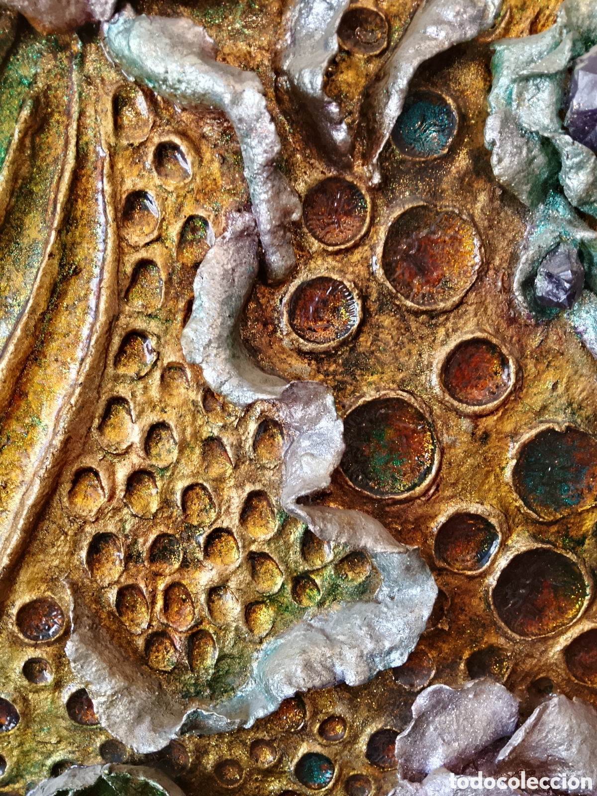 Otros objetos de arte: Cuadro piedras grandes semipreciosas - Foto 7
