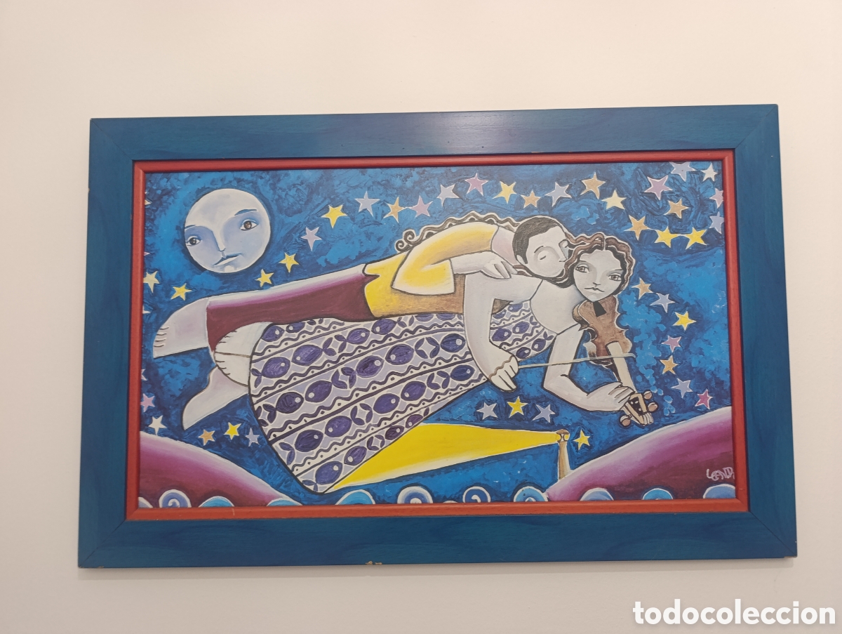 Otros objetos de arte: Pintura original de Leandro Lamas - Foto 2