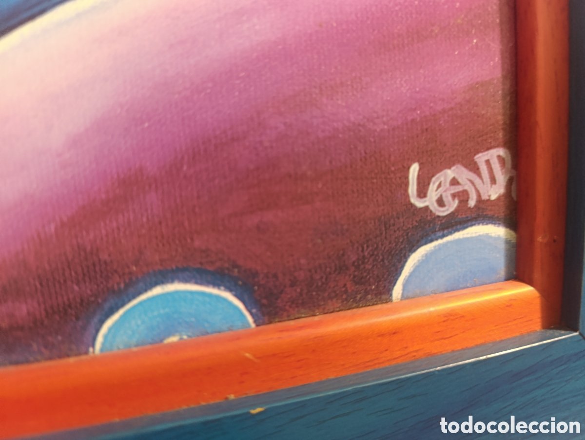 Otros objetos de arte: Pintura original de Leandro Lamas - Foto 3