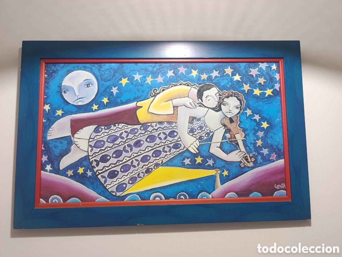 Otros objetos de arte: Pintura original de Leandro Lamas