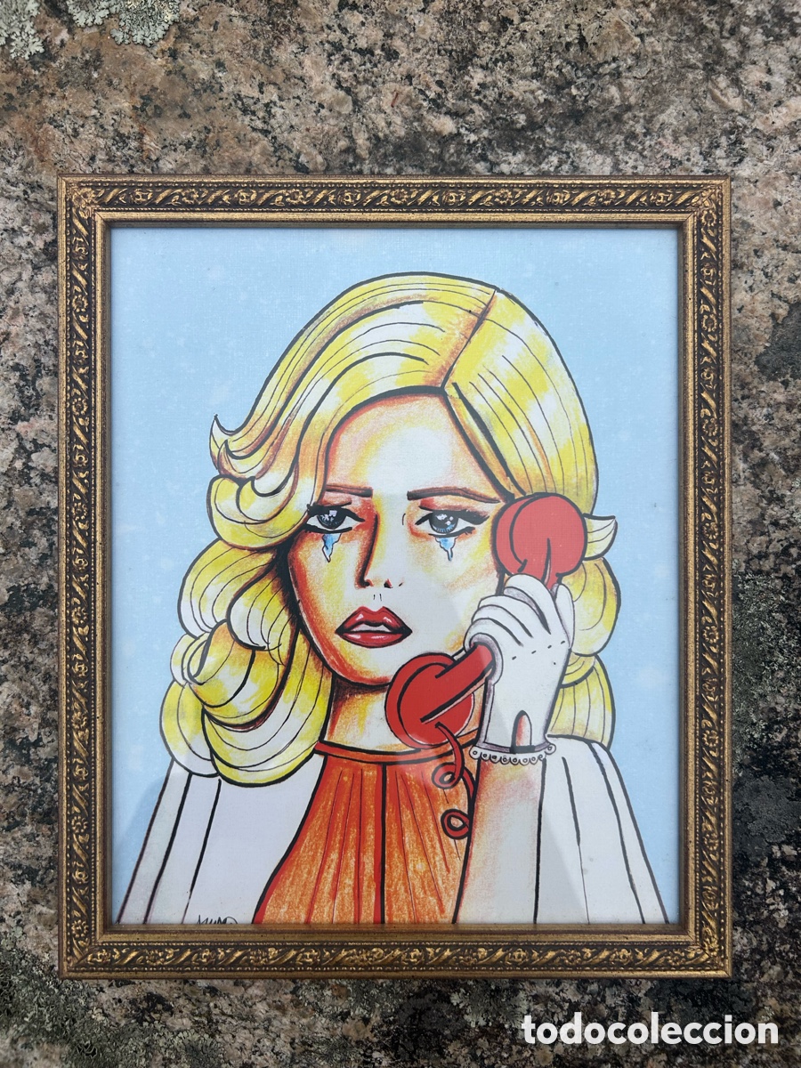 Otros objetos de arte: “Print” Amai Rodríguez firmado