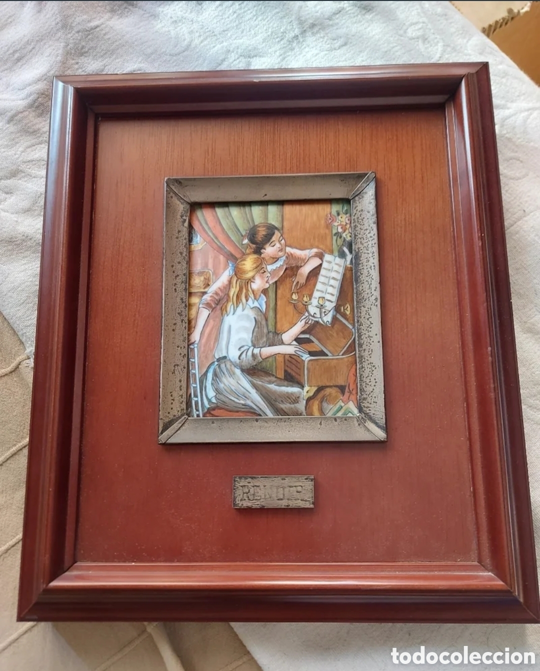 Otros objetos de arte: Esmalte al Fuego y Plata de Ley (Certificado) - Foto 2