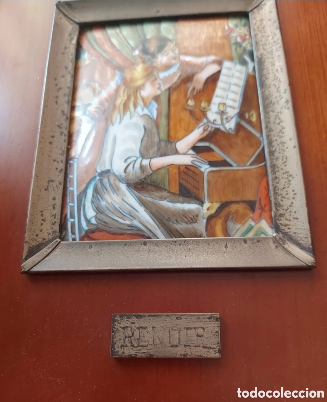 Otros objetos de arte: Esmalte al Fuego y Plata de Ley (Certificado) - Foto 3