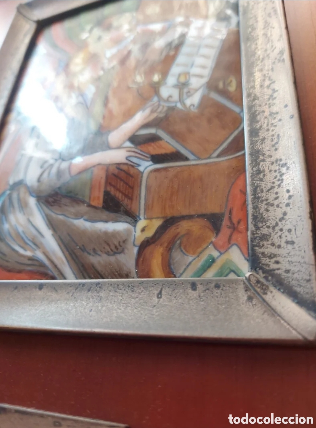 Otros objetos de arte: Esmalte al Fuego y Plata de Ley (Certificado) - Foto 10