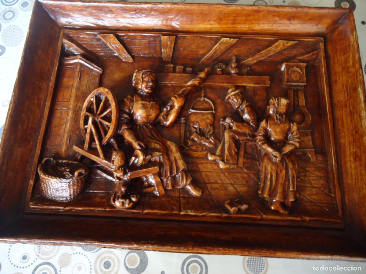 Otros objetos de arte: CUADRO DE ARTESANIA HOGAR CASTELLANO