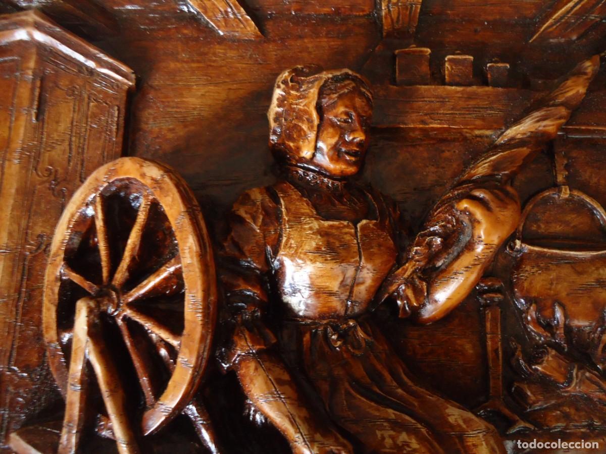 Otros objetos de arte: CUADRO DE ARTESANIA HOGAR CASTELLANO - Foto 3