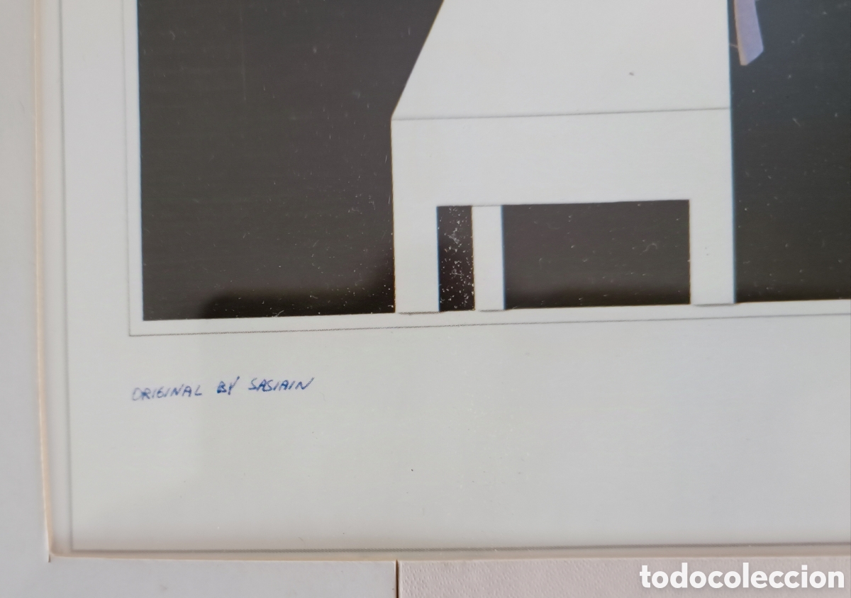 Otros objetos de arte: Cuadro siglo xx silla - Foto 2