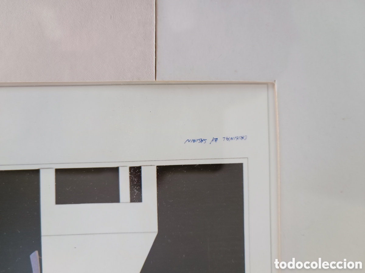 Otros objetos de arte: Cuadro siglo xx silla - Foto 3