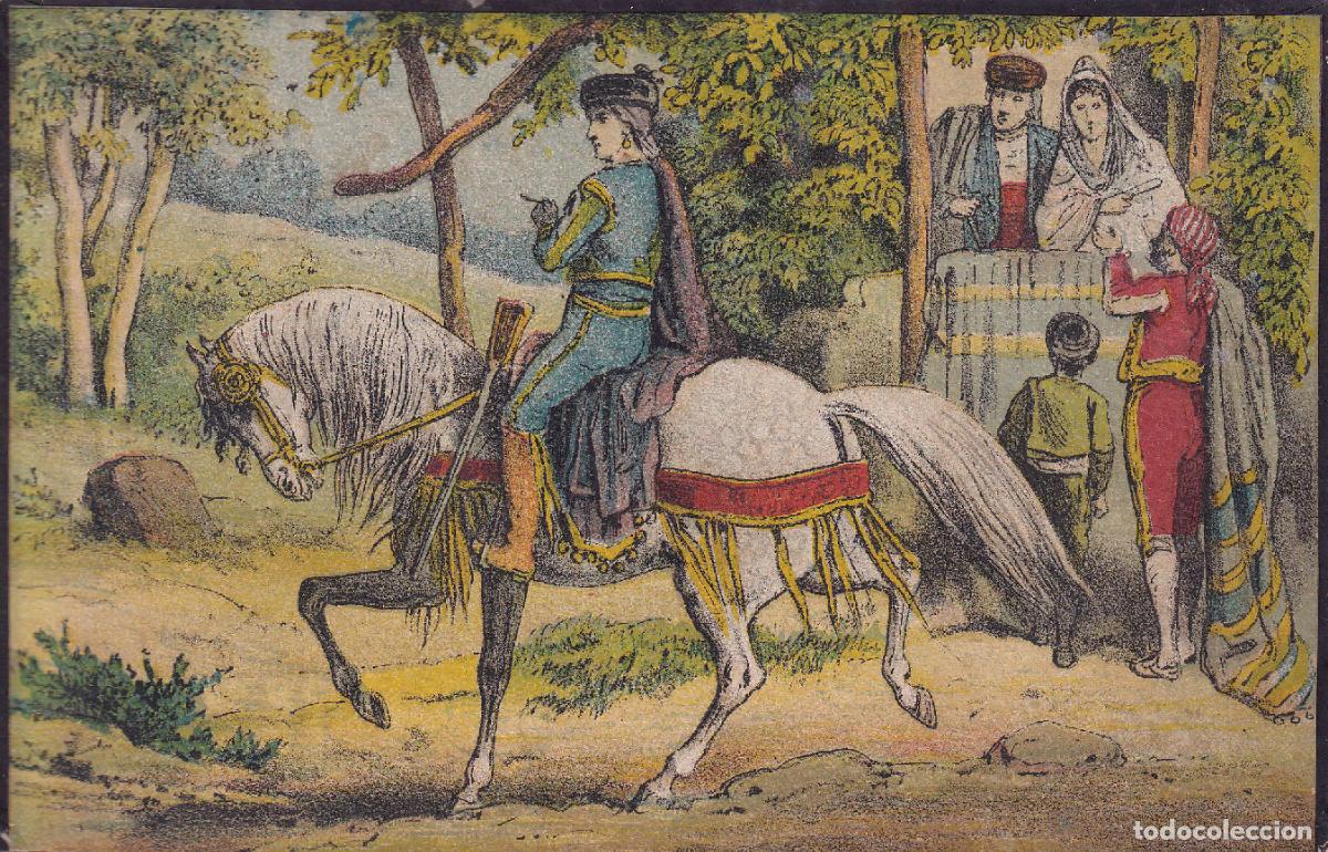Otros objetos de arte: ESCENA FRANCESA COLOREADA (c.1850) - Foto 1