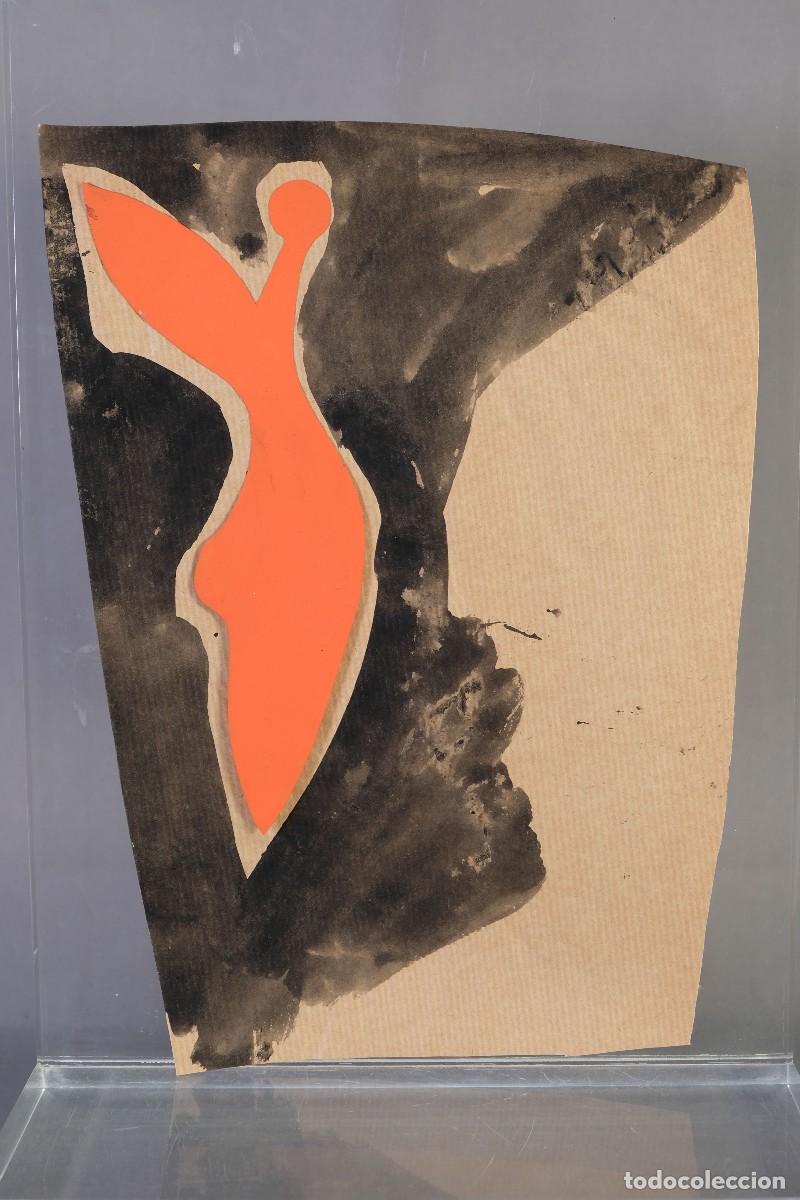 Otros objetos de arte: T&eacute;cnica mixta sobre papel Composici&oacute;n siglo XX