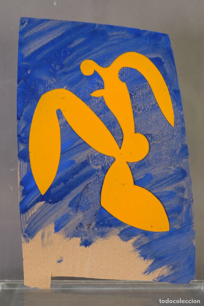 Otros objetos de arte: T&eacute;cnica mixta sobre papel Composici&oacute;n siglo XX