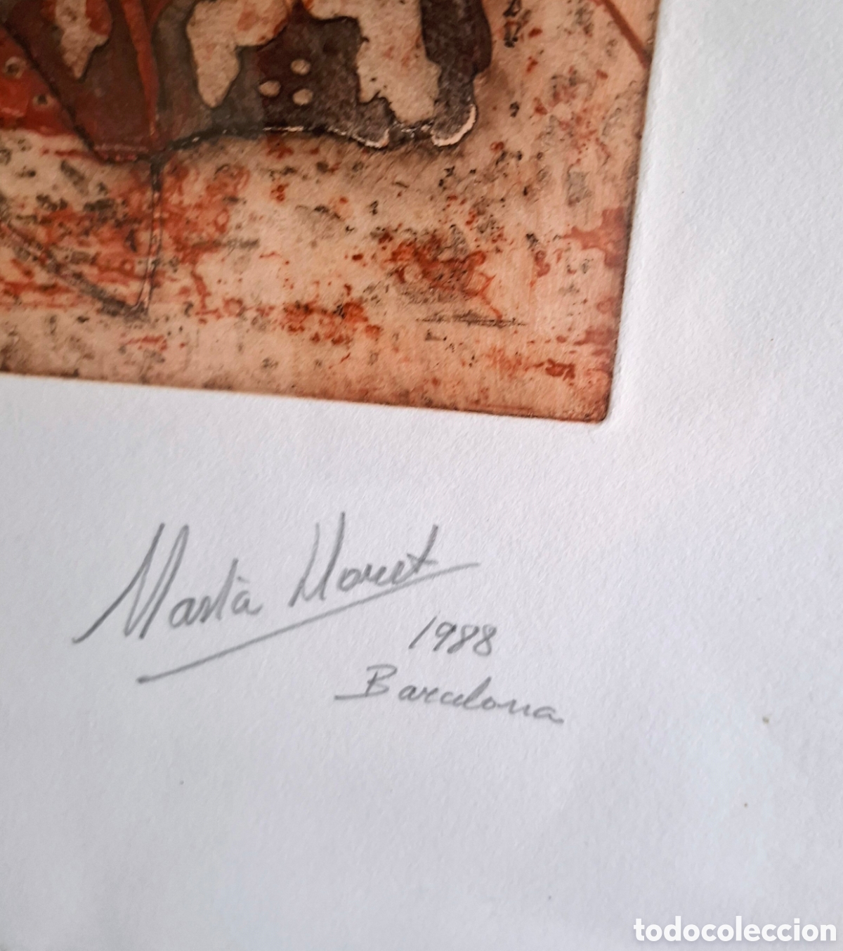 Otros objetos de arte: 2 cuadros de Marta Lloret Barcelona - Foto 6
