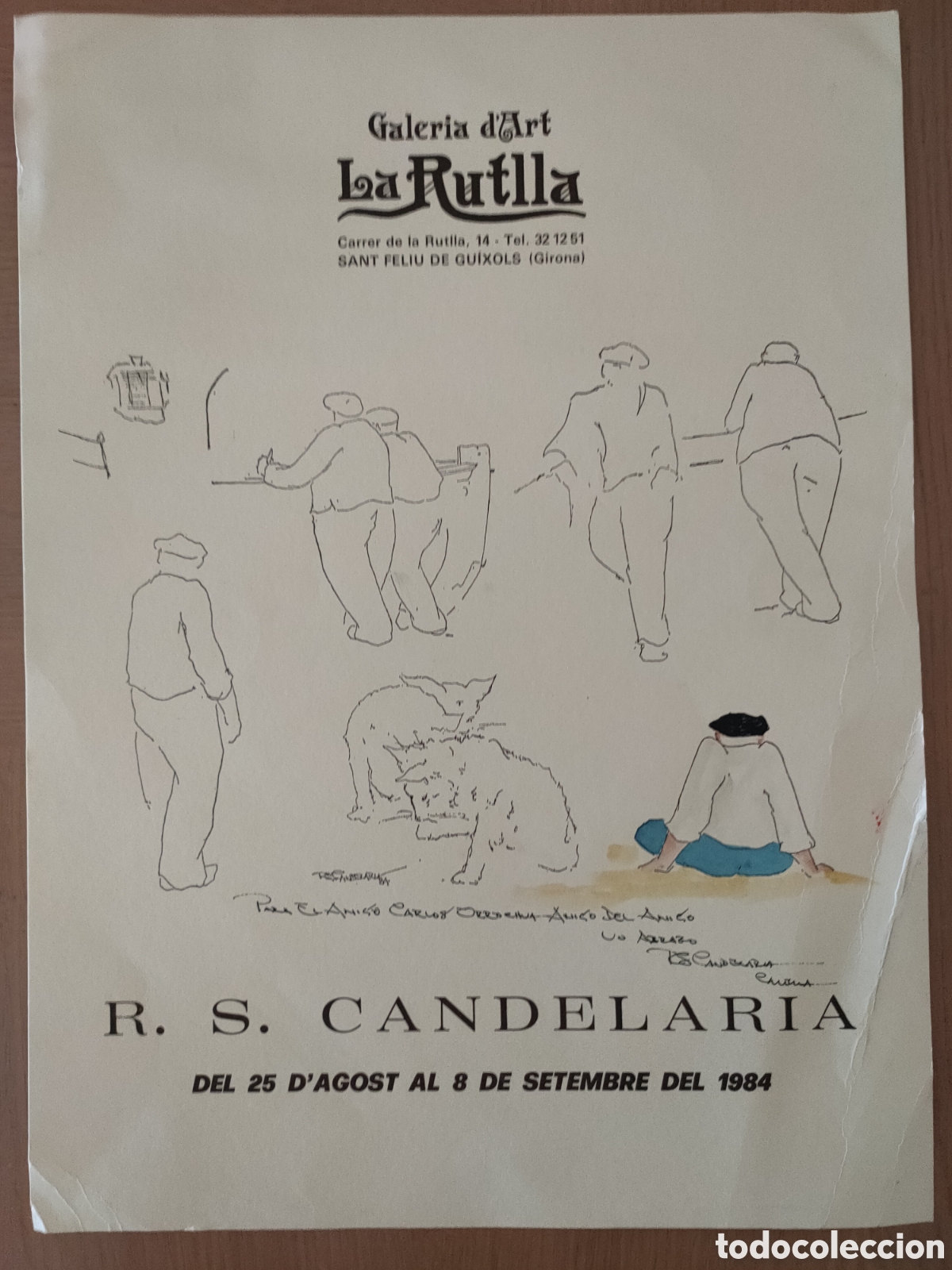 Otros objetos de arte: Rodolfo Sergio CANDELARIA Work cartel litogr&aacute;fico