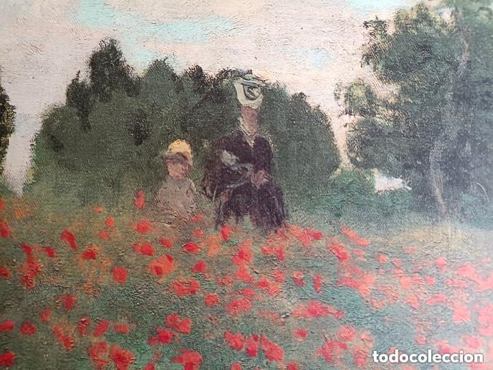 Otros objetos de arte: Litografia met&aacute;lica, Claude Monet. F&agrave;brica Llamas