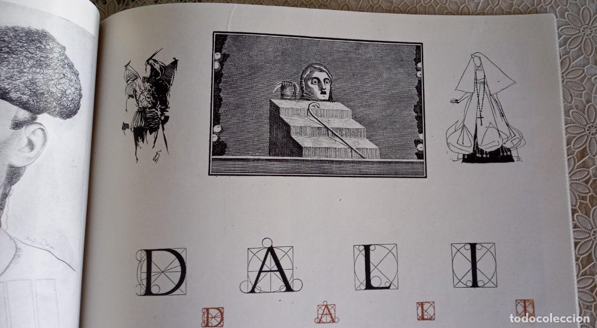 Otros objetos de arte: Revista de 1949 con reportaje de dibujos de Don Juan Tenorio Salvador Dali