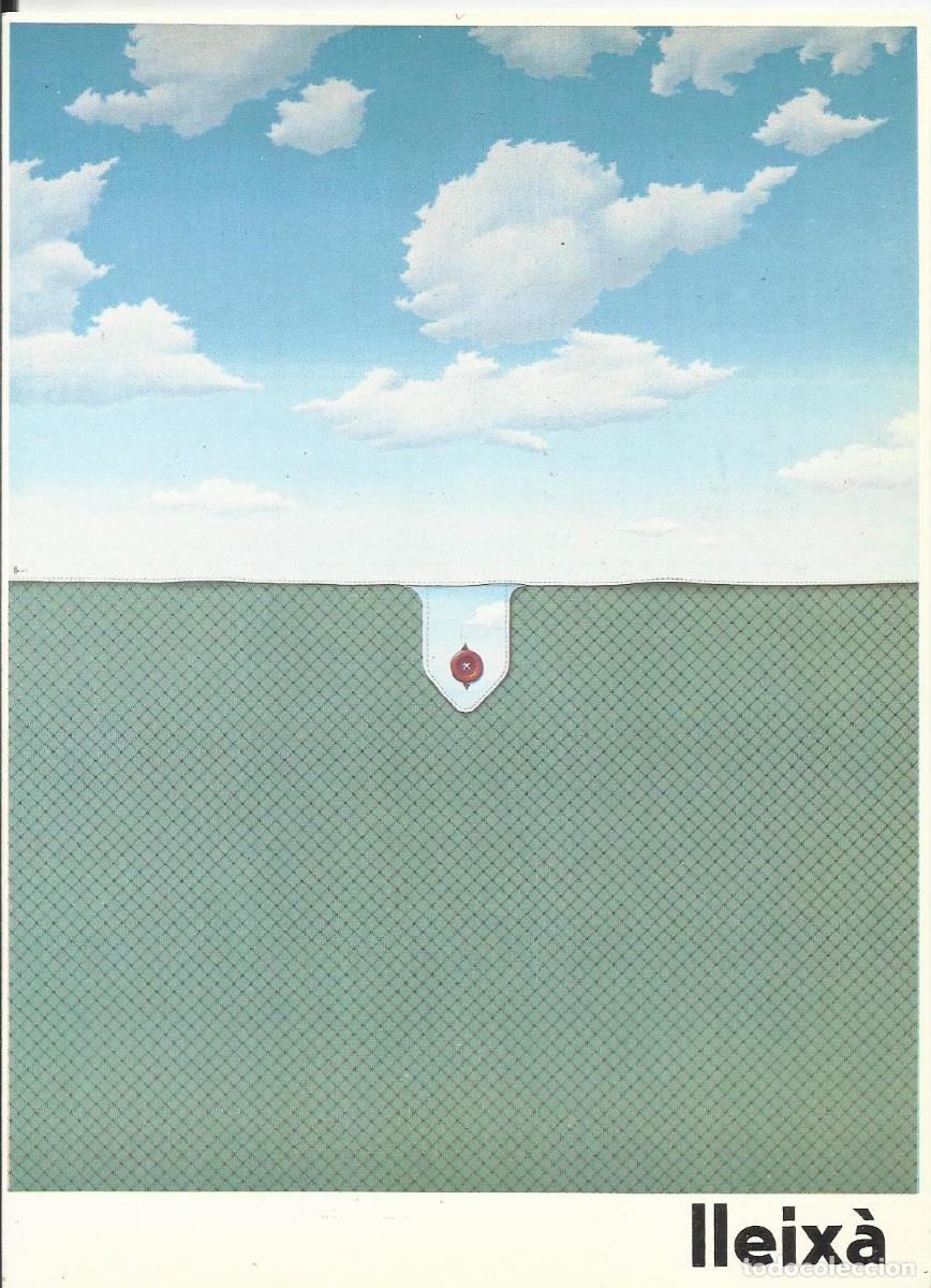 Otros objetos de arte: Lleix&agrave;. D&iacute;ptico exposici&oacute;n Galerie de la Main de Fer. Perpignan. Perpi&ntilde;&aacute;n. 1981. 21x15 cm.