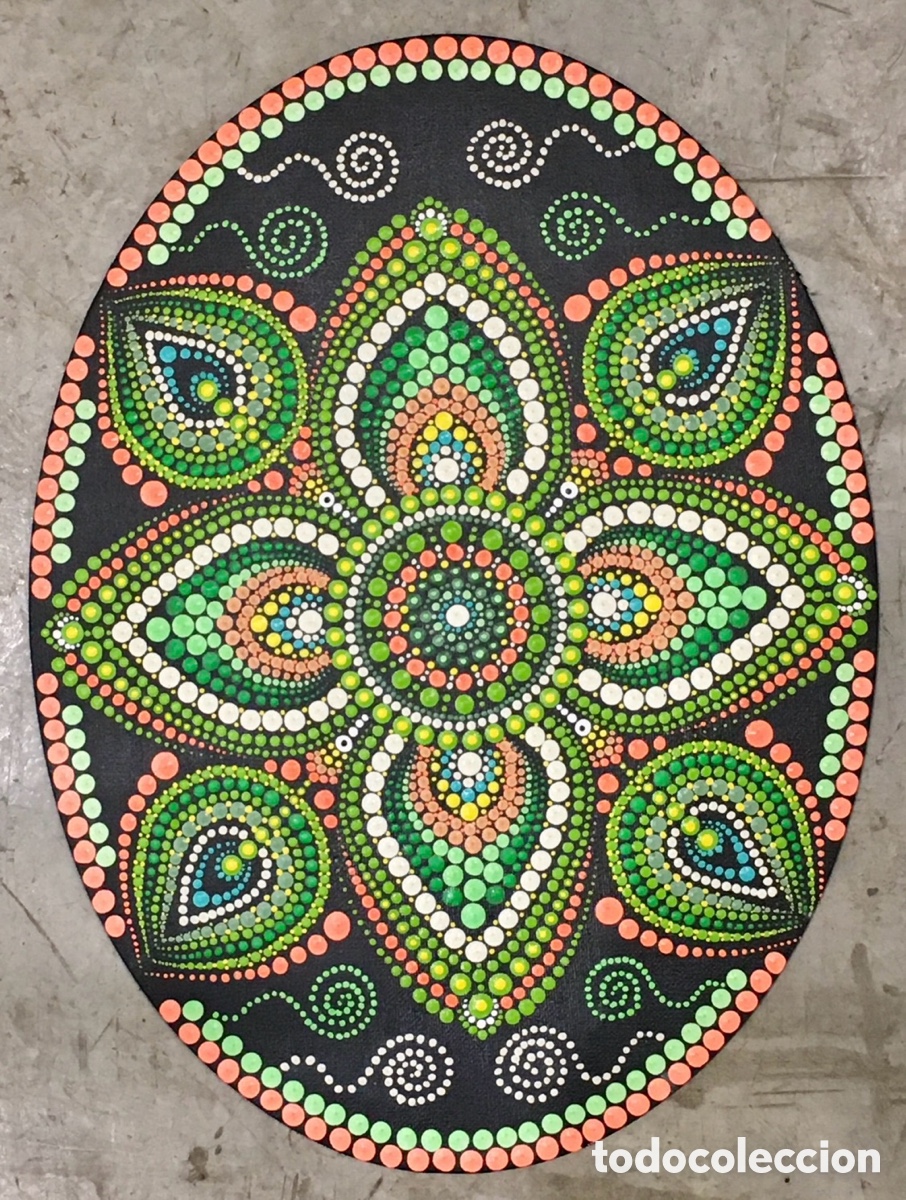Otros objetos de arte: Cuadro. Javier VERD&Uacute;. &ldquo;Acid Flower&rdquo;. Acr&iacute;lico sobre tablex.