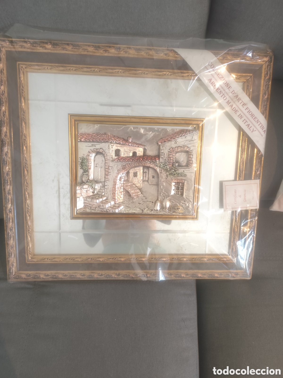 Otros objetos de arte: Cuadros Italianos en Relieve con Plata &ndash; Colecci&oacute;n Arte Fiorentina
