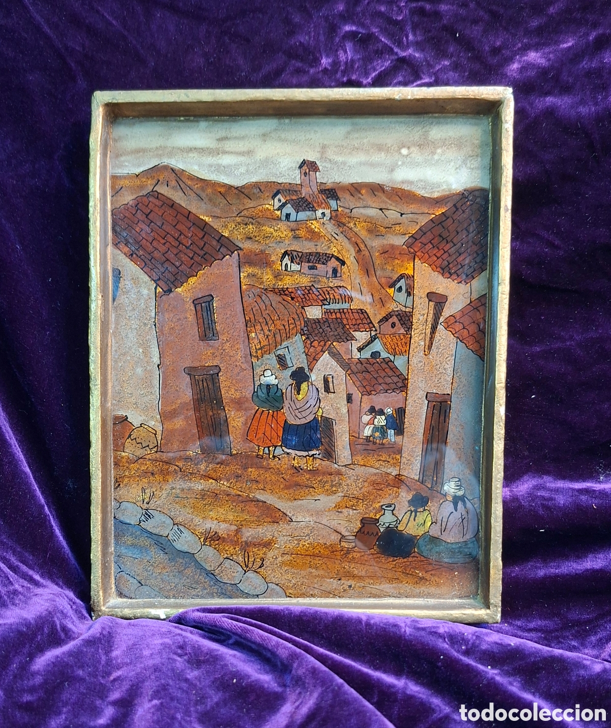 Otros objetos de arte: Pintura al cristal Siglo XX