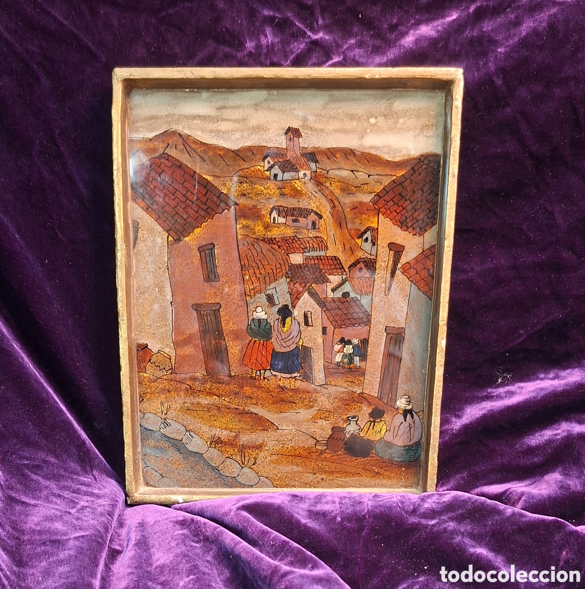 Otros objetos de arte: Pintura al cristal Siglo XX