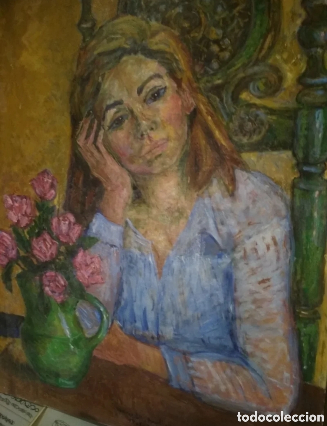Otros objetos de arte: Cuadro original Mercedes Mart&iacute;nez Soler - Foto 2