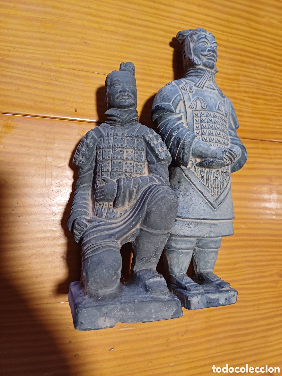 Otros objetos de arte: Guerrero de Xian lote de 2 reproducciones - Shian China Arte Antiguo