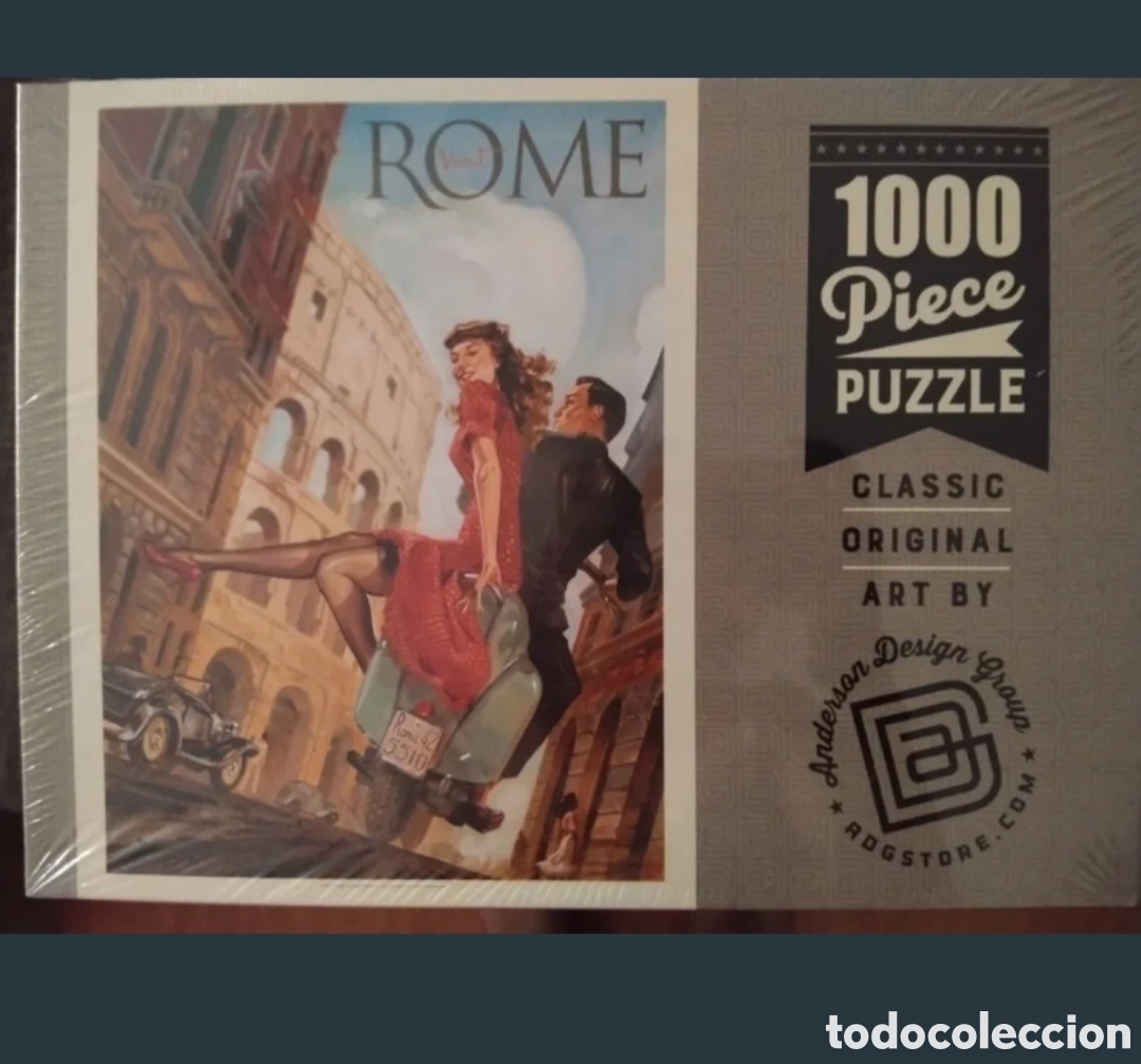 Otros objetos de arte: Puzzle Roma sin abrir