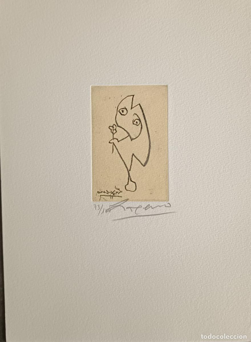 Otros objetos de arte: GALICIA.CALCOGRAFIA DE LA CARPETA 'PERSONAXES' 73/100. LAXEIRO.VIGO 2000. NUMERADA Y FIRMADA A LAPIZ